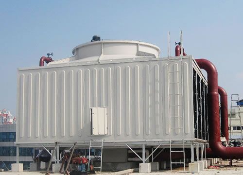 闭式冷却塔现场